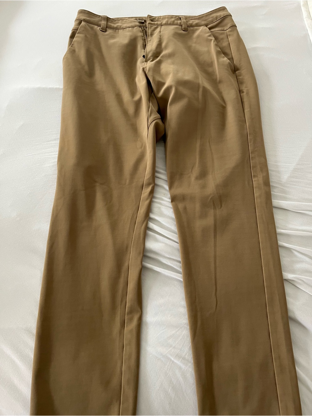 BYLT Everyday Pant 2.0 Slim Fit in Khaki Tan Size 33